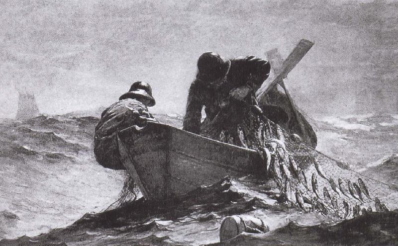 Winslow Homer Fishing china oil painting image